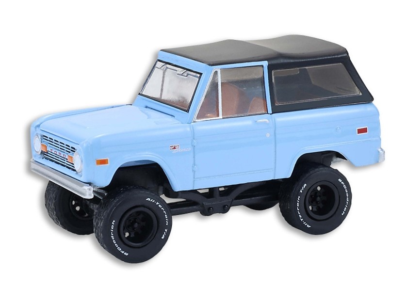 Ford Bronco Custom SUV -Palm Beach 2023- Barrett-Jackson Series 16 Greenlight 1/64 