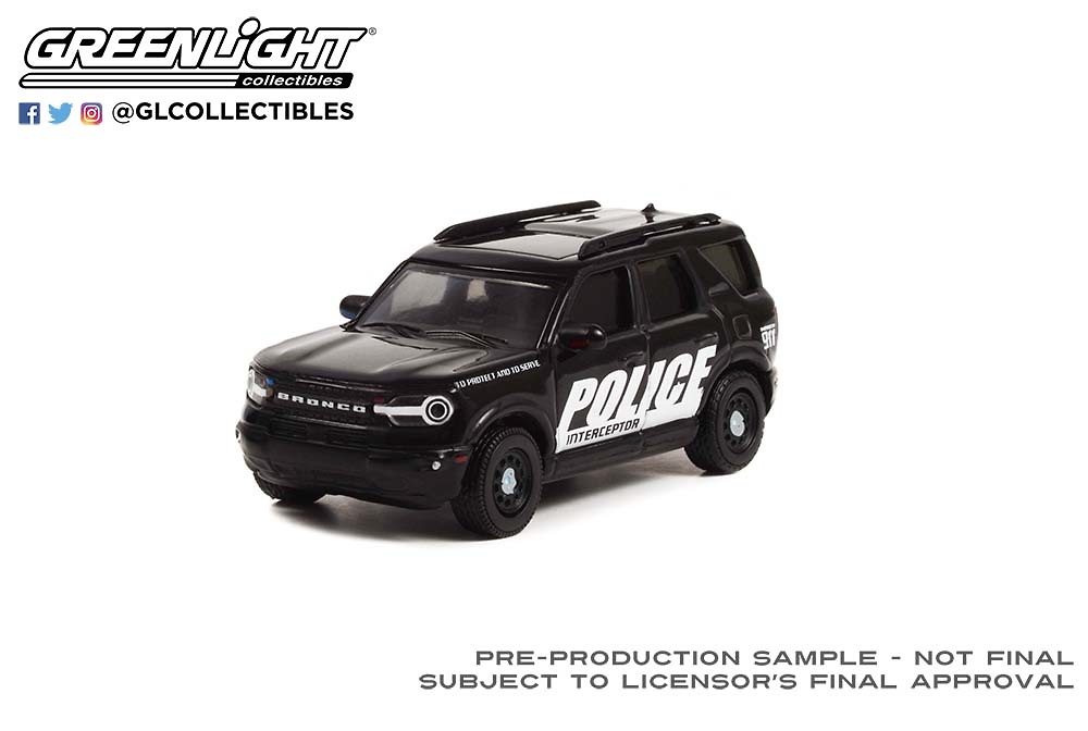 Ford Bronco - Police Interceptor Concept (2021) Greenlight 1/64 