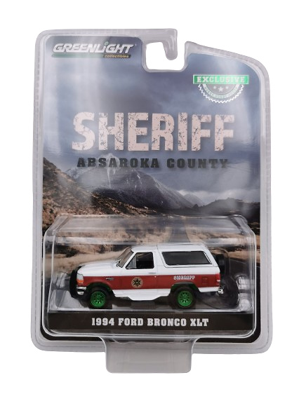 Ford Bronco XLT - Absaroka County Sheriff's versión greenmachine 1/64 