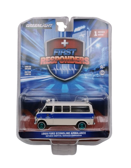 Ford Econoline Ambulancia-Ontario (1969) versión greenmachine 1/64 