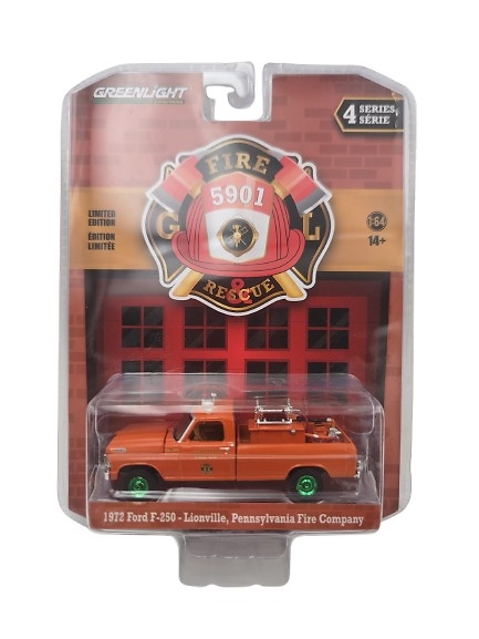Ford F-250 - Bomberos Lionville - Pennsylvania (1972) Version Greenmachine 1/64 