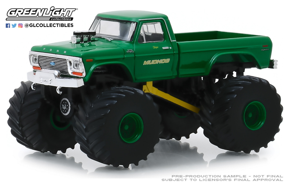 Ford F-250 Monster (1979) - Mudhog Greenlight 1/64 