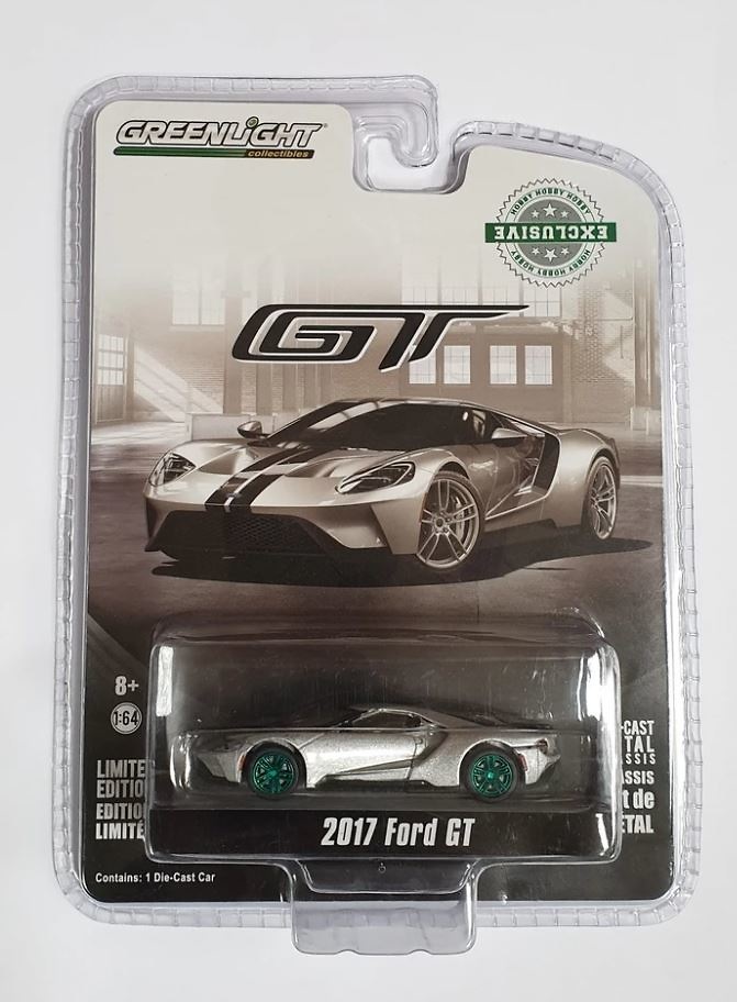 Ford GT con rayas negras (2017) Greenmachine 1/64 