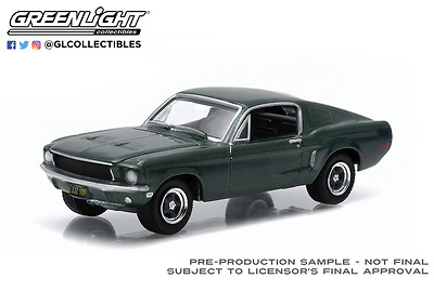 Ford Mustang GT Fastback (1968) Greenlight 1/64 