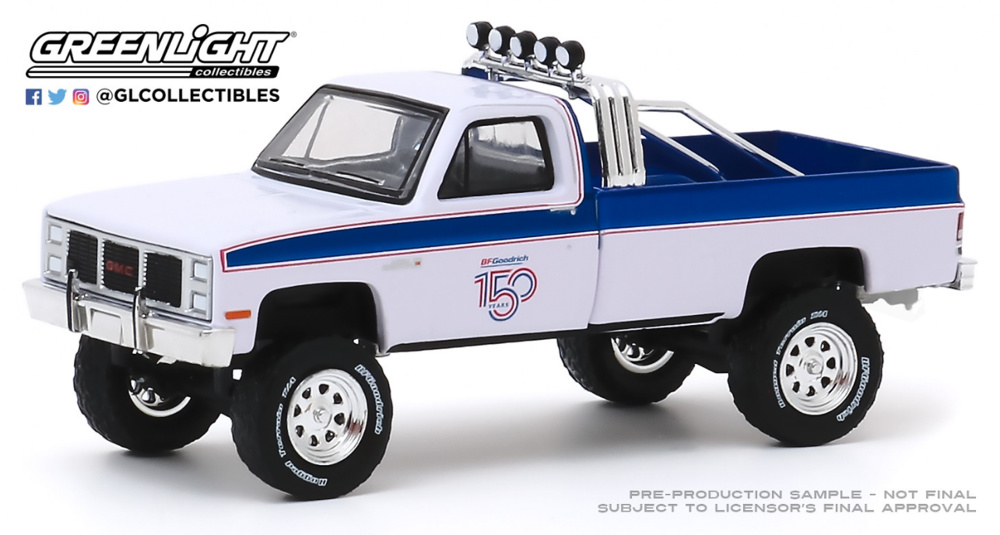 GMC K-2500 - BFGoodrich (1985) - Anniversary Collection Serie 10 Greenlight 1/64 