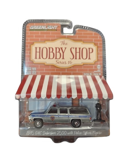 GMC Suburban 2500 – New York City Transit Police Hobby Shop Series 16 Greenlight Versión Especial 1/64 