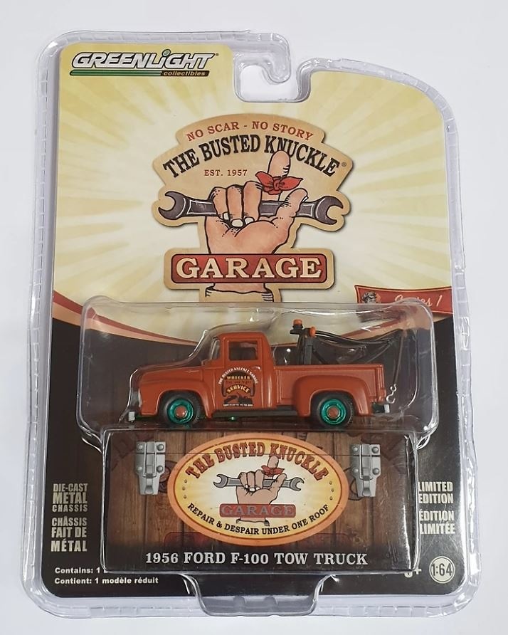 Grúa Ford F-100 (1956) Greenmachine 1/64 