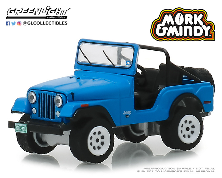 44830A Mork & Mindy (1978-82 TV Series) - 1972 Jeep CJ-5 