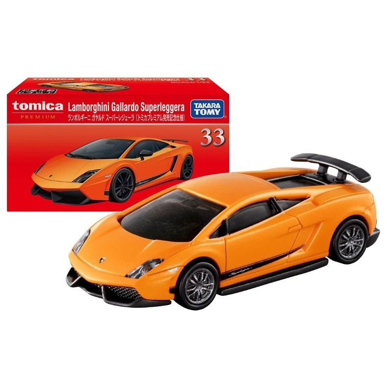 Lamborghini Gallardo Superleggera Tomica Premium No.33 Naranja escala 1/62 