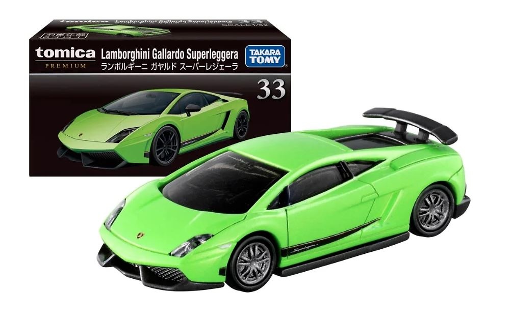 Lamborghini Gallardo Superleggera Tomica Premium No.33 escala 1/62 