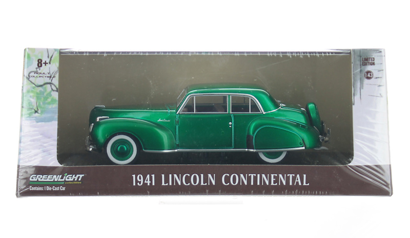 Lincoln Continental (1941) Mayfair Maroon Greenlight 1/43 