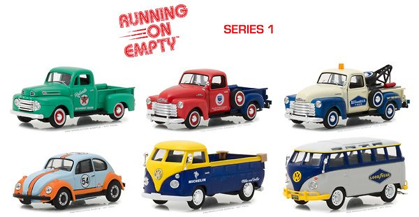 Lote Running on Empty Serie 1 Greenlight 1/43 