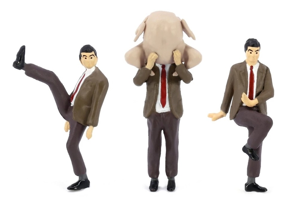 Mr Bean Figure Set Fs23 Tiny - ATFS64023 - escala 1/64 
