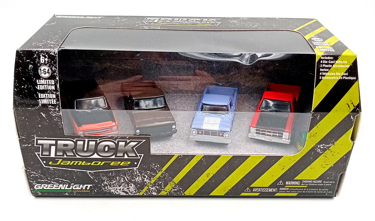 Multi-Car Diorama - Truck Jamboree Greenmachine 1/64 