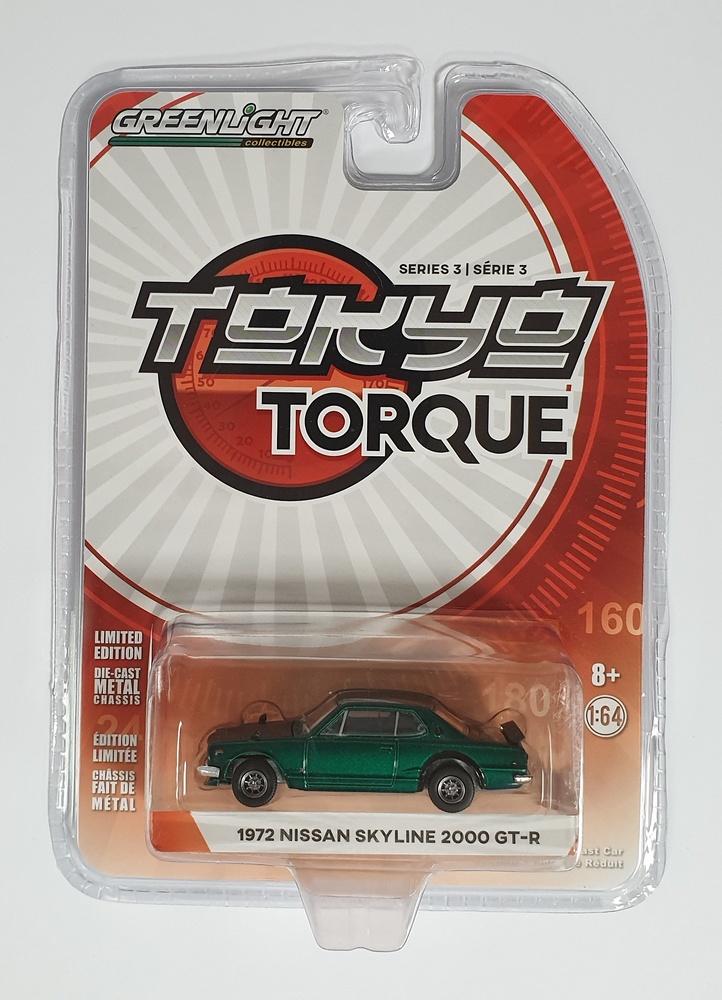 Nissan Skyline 2000 GT-R (1972) Greenmachine 1/64 