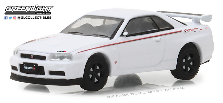 Nissan Skyline GT-R (R34) 2001 Greenlight 1/64 