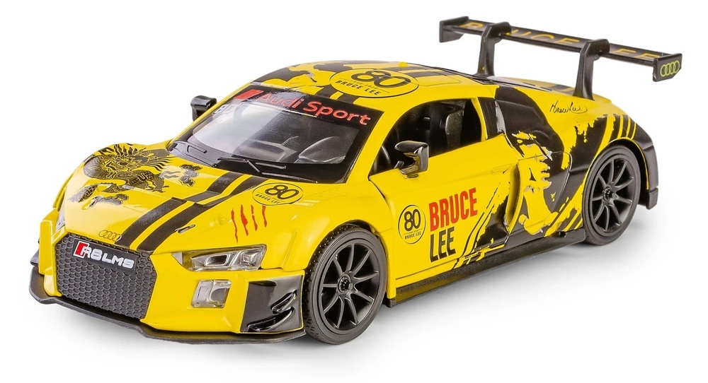 POP Race Audi R8 LMS Bruce Lee 80TH R8LMS-BL80 - escala 1/43 