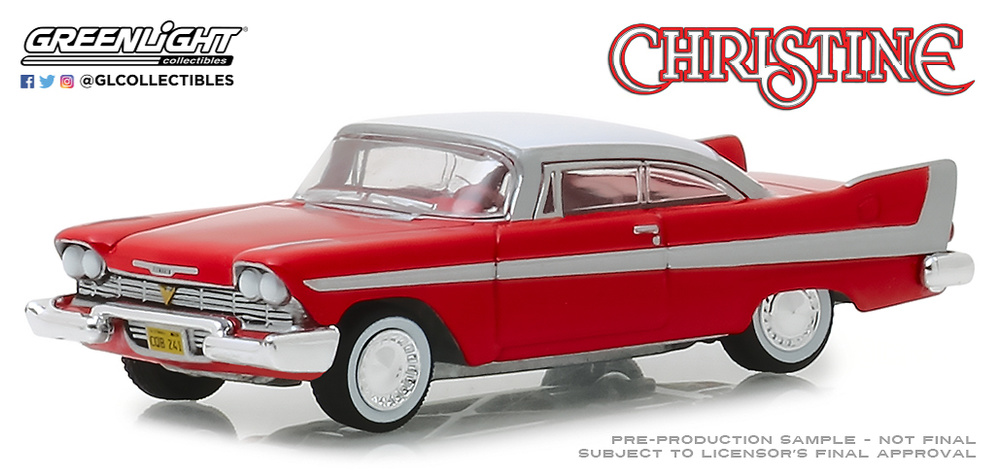 44830C Christine (1983) - 1958 Plymouth Fury Solid Pack 