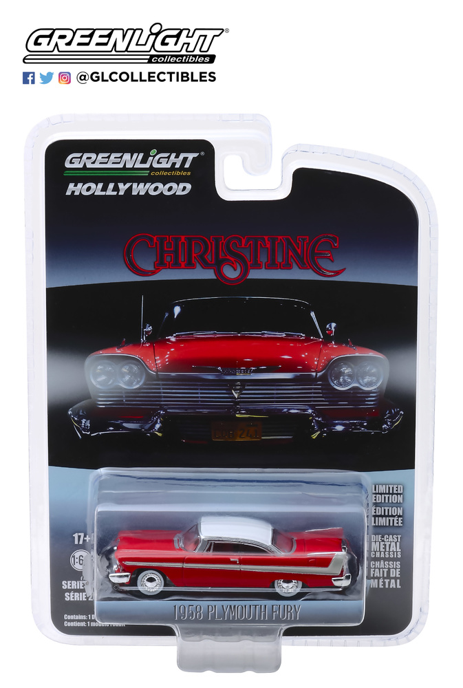 44830C Christine (1983) - 1958 Plymouth Fury Solid Pack 