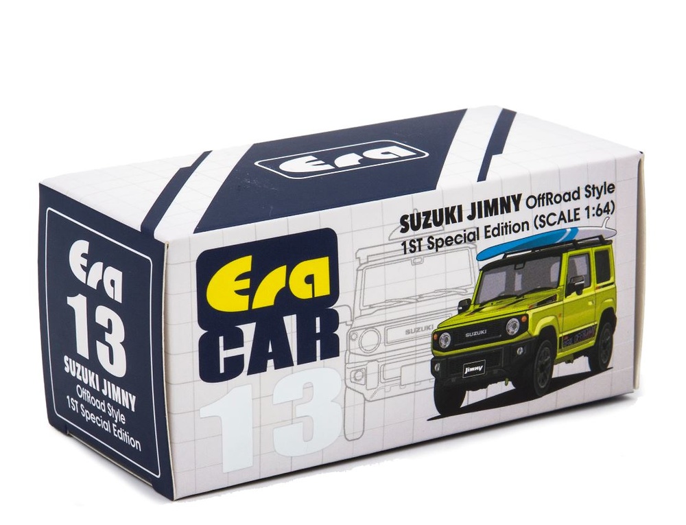 Suzuki Jimny con tablas de Surf (2019) Era 1/64 