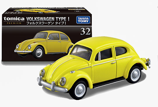Volkswagen Escarabajo Tomica Premium No.32 escala 1/64 