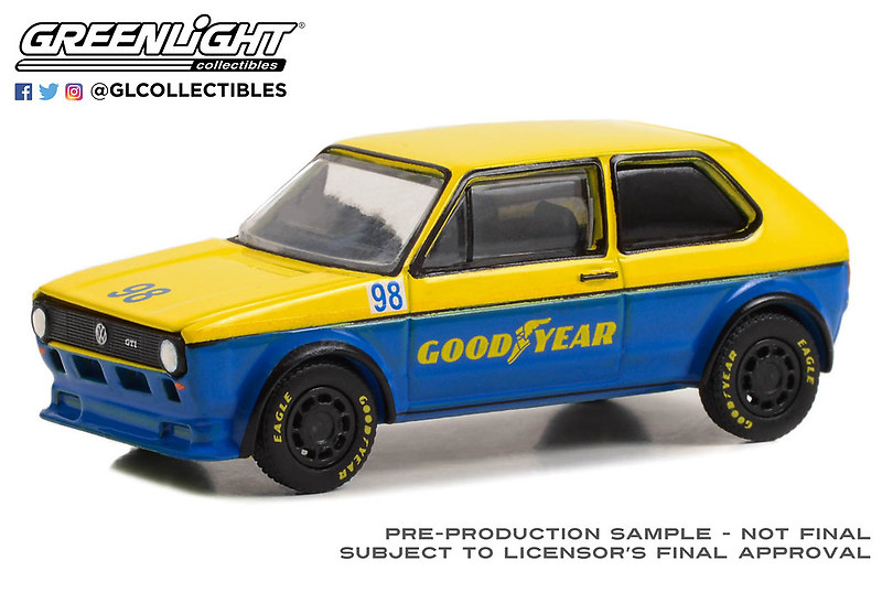 Volkswagen Golf Mk1 GTI Widebody (1976) Greenlight 1/64 