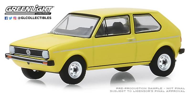 Volkswagen Golf Mk1 - Volkswagen Golf 45th Anniversary (1974) Greenlight 1/64 