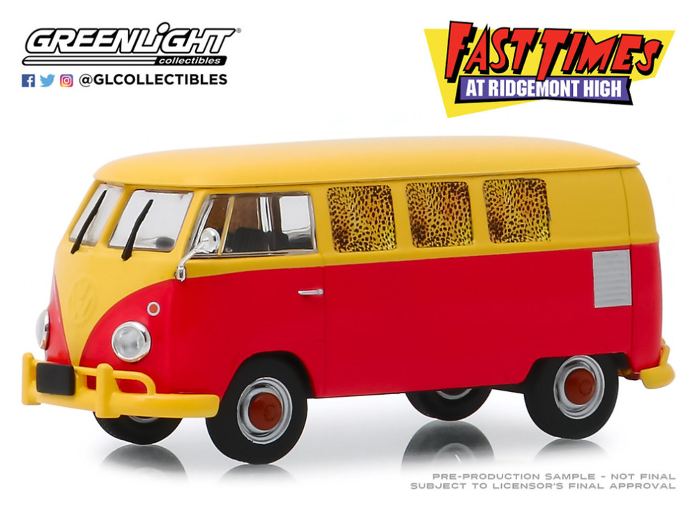 Volkswagen Type 2 (T1) Station Wagon Pelicula Aquel excitante curso (1982) Greenlight 1/43 