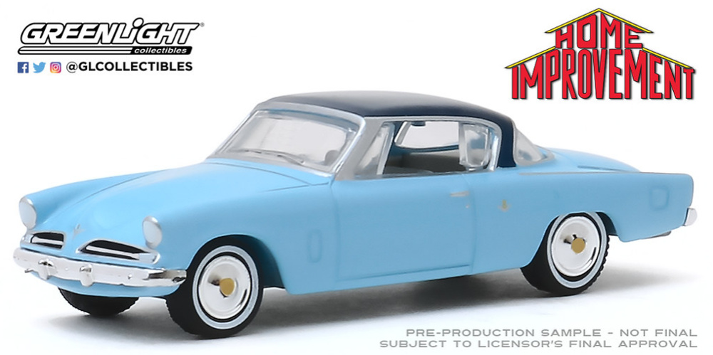 Wilson's 1953 Studebaker - serie Un chapuzas en casa - Greenlight 1/64 