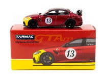 Alfa Romeo Giulia GTAm Red/Yellow - GLOBAL64 Tarmac Works T64G-TL031-MRY - escala 1/64