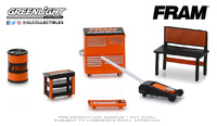 Conjunto de herramientas GL Muscle de "Filtros de aceite Fram" Greenlight 1/64