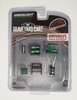 Conjunto de herramientas "Graveyard  Carz" Greenmachine 1/64