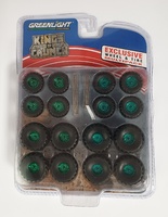 Conjunto de neumáticos "Kings of Crunch" Greenmachine 1/64