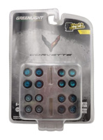 Conjunto de ruedas y neumáticos "Chevrolet" Wheel & Tire Packs Series 5 Versión Greenmachine 1/64