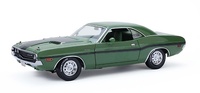 Dodge Challenger RT Hardtop Hemi Mr Norm's Greenlight 13700 escala 1/18