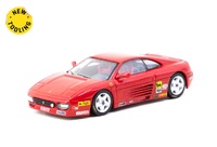 Ferrari 348 Challenge Presentation - HOBBY64 Tarmac Works T64-082-PRE - escala 1/64