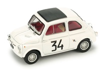 Fiat Abarth 595 "1º Criterium Monza" Nº 34 F. Patria (1964) Brumm escala 1/43
