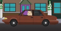Ford Crown Victoria - South Park -  Mr. Mackey's Greenlight 1/18