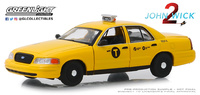 Ford Crown Victoria Taxi "John Wick 2" (2008) Greenlight 1/43