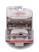 Ford Mustang Eleanor – Raven Black with Red Stripes Scottsdale Greenlight 37310-A Versión especial escala 1/64