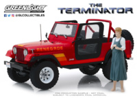 Jeep CJ-7 Renegade "Terminator" Sarah Connor's (1983) Greenlight 1/18