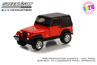 Jeep Wrangler Beverly Hills 90210 Greenlight 1/64