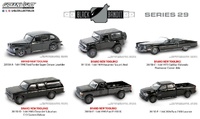 Lote 6 coches Black Bandit Serie 29 Greenlight escala 1/64