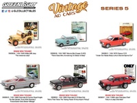 Lote 6 coches Vintage Ad Cars Series 5 Greenlight 1/64