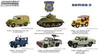 Lote 6 vehiculos Batalion 64 Serie 3 Greenlight 1/64