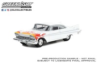 Plymouth Belvedere - "Blanco con llamas" (1957) Greenlight 1:64 