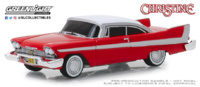 Plymouth Fury "Christine" versión diabólica con cristales tintados (1958) Greenlight 1/64