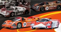 Porsche 956 #8 + #34 24h Le Mans 1983 B.Wollek + K.Ludwig Combo Se Sparky YCOMBO640014 - escala 1/64