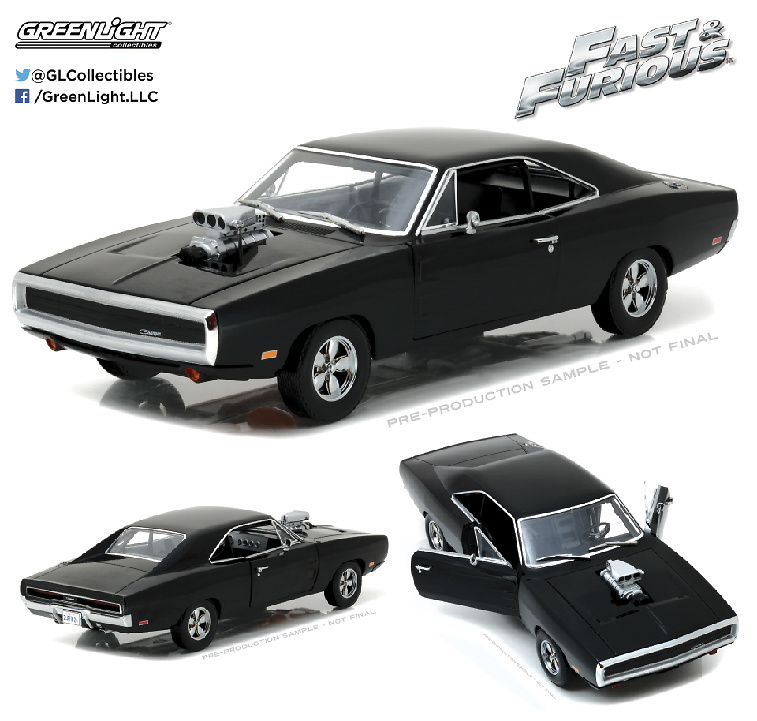 1:18 Artisan Collection - Fast & Furious - The Fast and the Furious (2001) - 1970 Dodge Charger 19027 