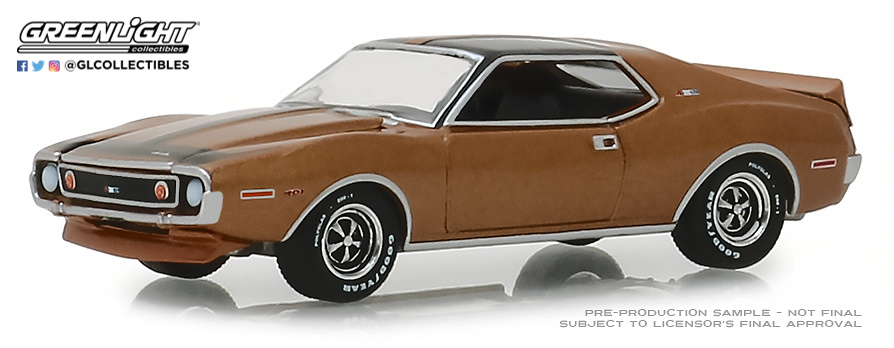 AMC Javelin AMX (1972) Greenlight 1/64 